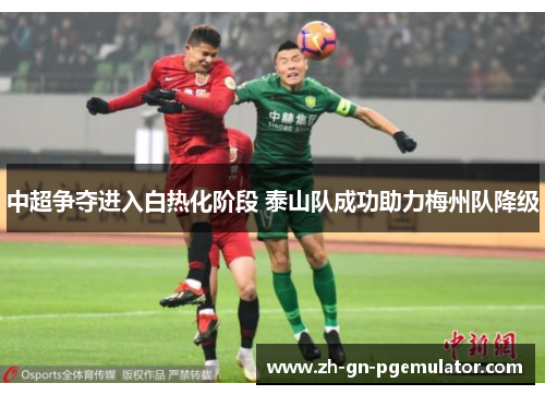 中超争夺进入白热化阶段 泰山队成功助力梅州队降级