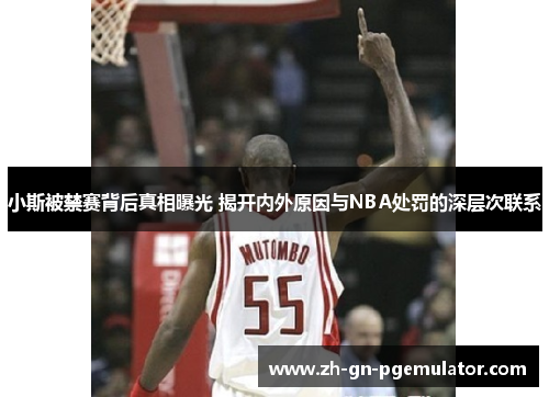 小斯被禁赛背后真相曝光 揭开内外原因与NBA处罚的深层次联系